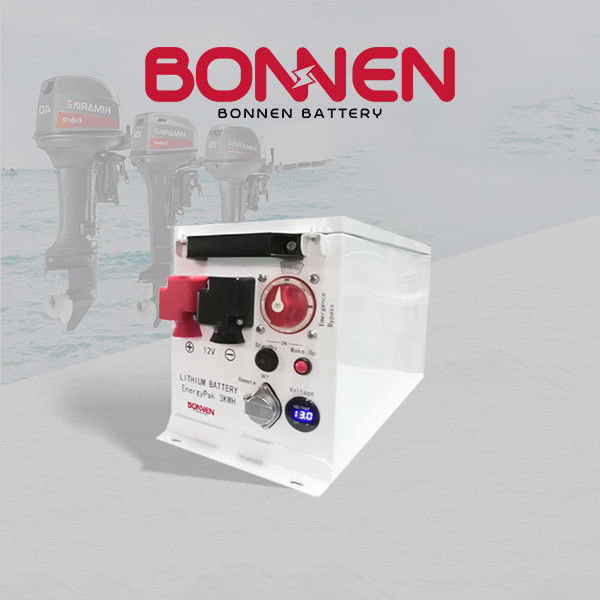 125Ah 24v batterie au lithium marine pour moteur de trolling, moteur extérieur électrique
