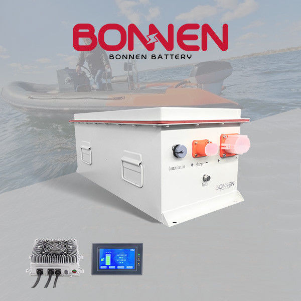 5.12KWH Batterie au lithium marine Bateau à ions lithium Pour bateaux gonflables Petits voiliers