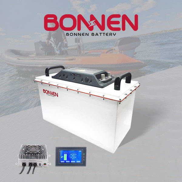 48v 100ah Batterie au lithium pour bateaux Batteries au lithium pour bateaux de plaisance, ponton