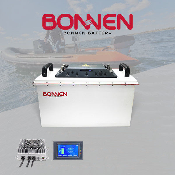 48v 100ah Batterie au lithium pour bateaux Batteries au lithium pour bateaux de plaisance, ponton