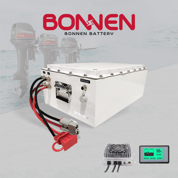 4.8KWH Batterie au lithium pour bateaux électrique 96V 50Ah Batterie au lithium pour bateaux de plaisance