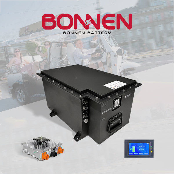 72V 173AH Échange de batterie au lithium EV Paquet de batterie au lithium pour véhicules utilitaires EV avec GPS