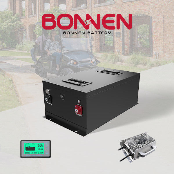 IP65 48 Volt batterie lithium-ion LiFePo4 Cart de golf Packs de batterie au lithium pour EZGO TXT