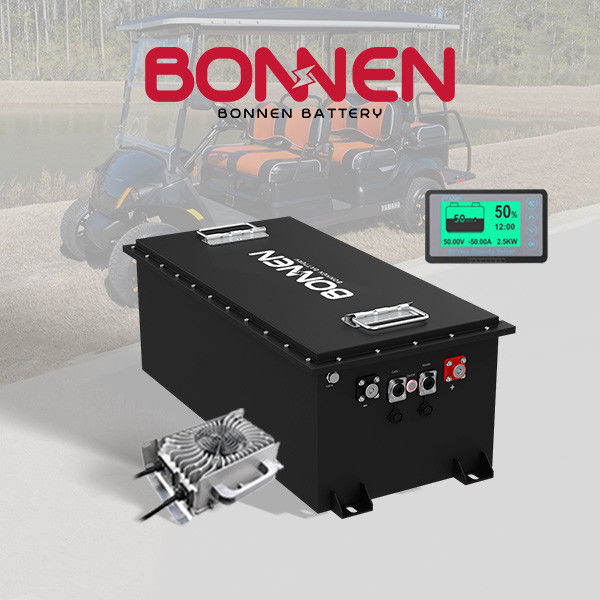 Voiture touristique batterie de camion au lithium LiFePo4 200Ah 72 Volt batterie au lithium pour chariot de golf