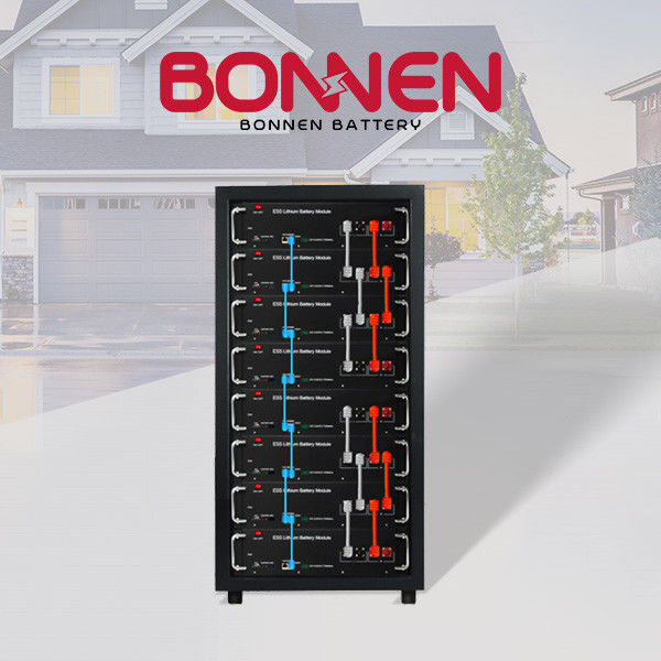 48V 800Ah maison batterie solaire de sauvegarde LiFePo4 stockage de batterie pour les centres de données, les hôpitaux
