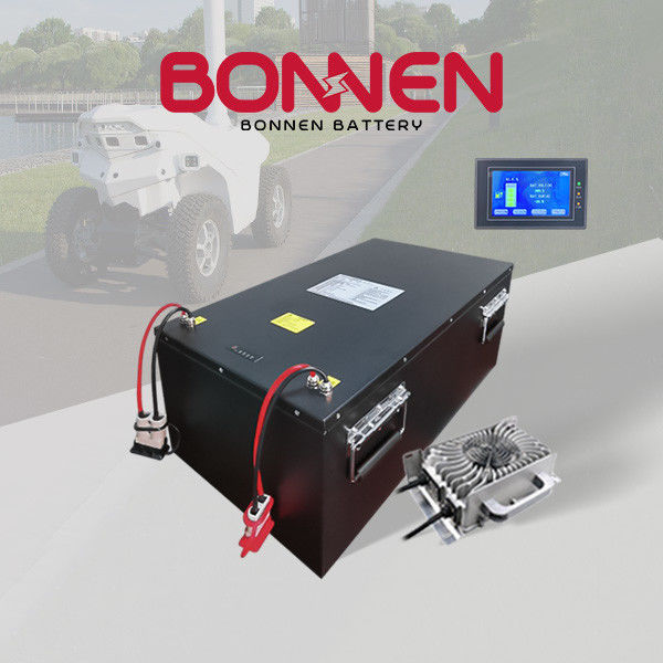 Batterie au lithium de 120Ah 96v Batterie au lithium pour chariot de golf