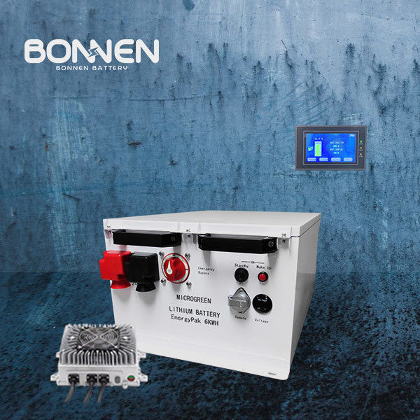 Moteur extérieur électrique 24V batterie au lithium pour bateau avec boîtier de batterie AL et cellule LiFePo4
