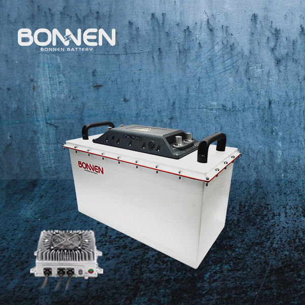 Batterie de moteur de bateau électrique LiFePo4 à haute densité d'énergie 48V 100Ah pour des performances marines améliorées