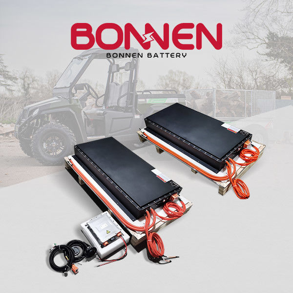 Paquet de batteries LiFePO4 de 96V 200Ah pour voitures électriques et projets de conversion avec surveillance LCD à distance