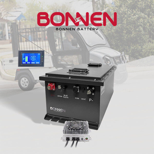 60V 100Ah LiFePO4 batterie pour chariots de golf véhicules à basse vitesse haute tension longue durée de vie